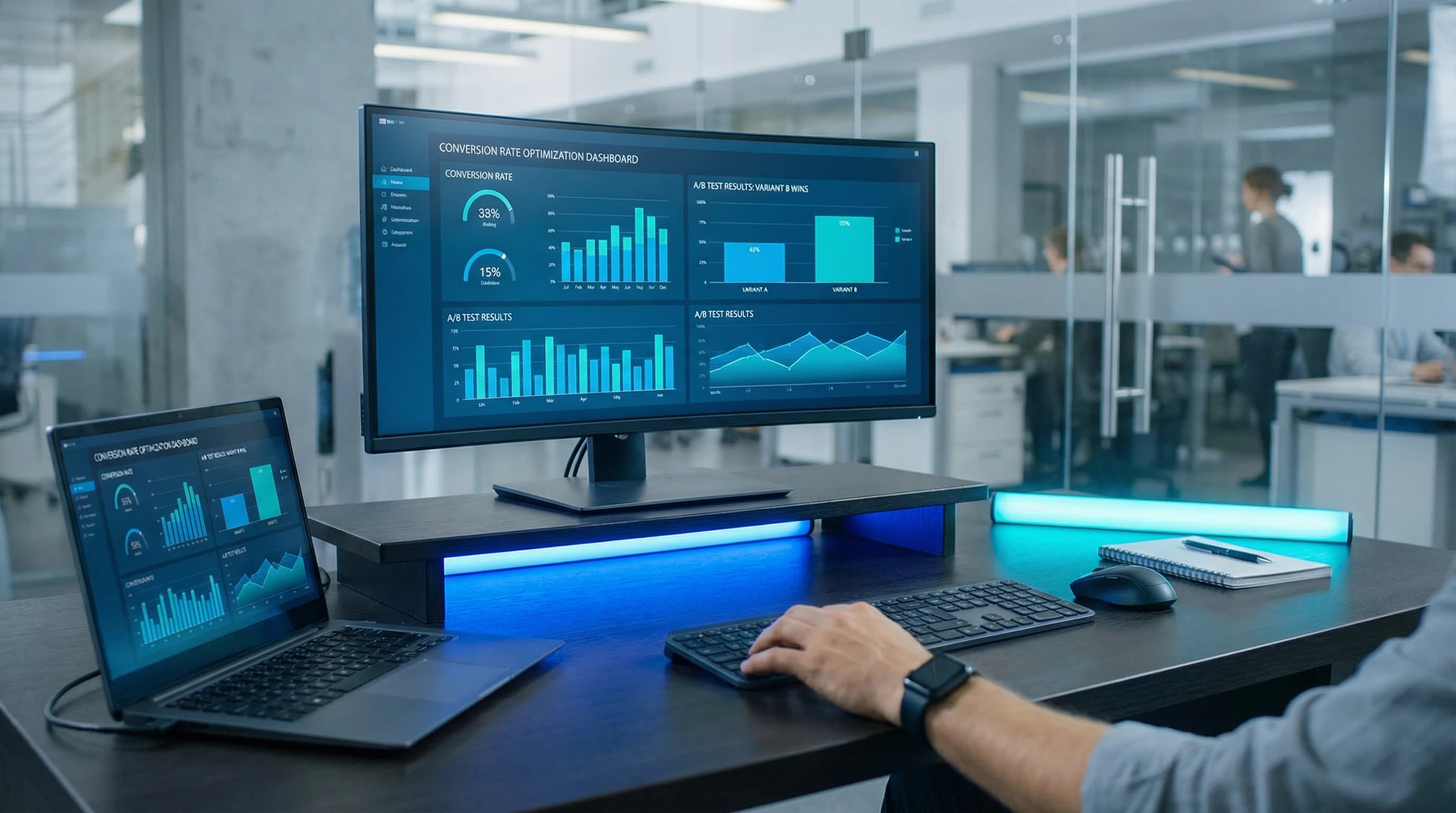 Nettside som konverterer: 15 CRO-grep som dobler henvendelser – illustrasjon | Visionmedia