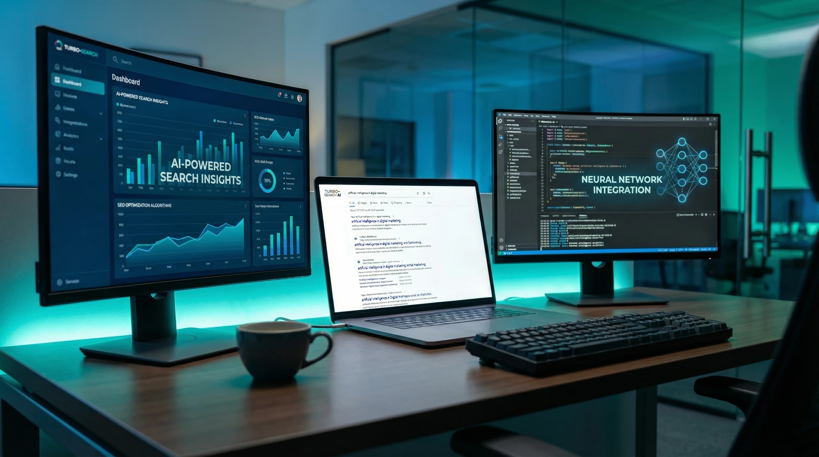 AI og SEO: Slik Bruker Du Kunstig Intelligens i Søkemotoroptimalisering – illustrasjon | Visionmedia