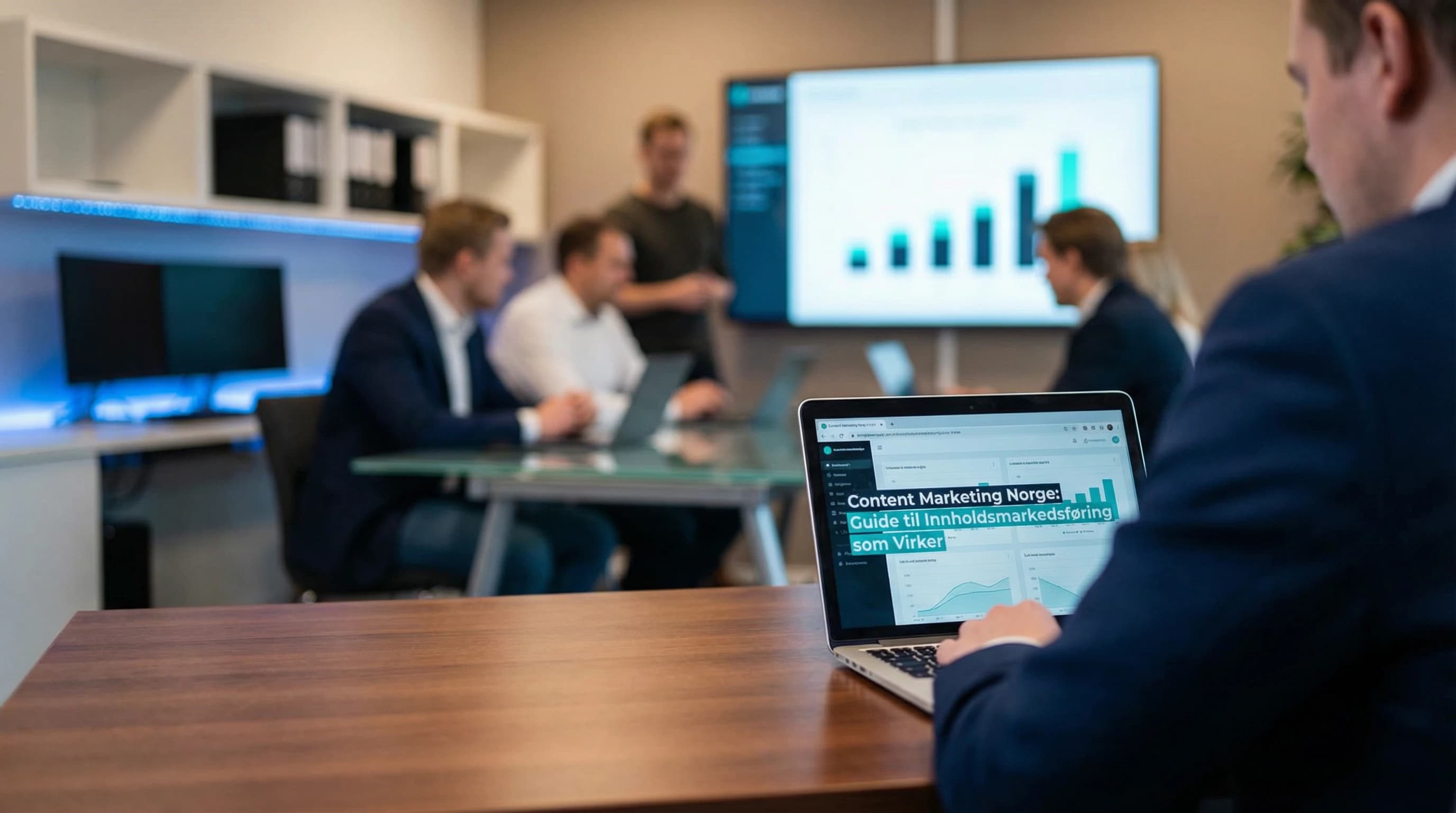 Content Marketing Norge: Guide til Innholdsmarkedsføring som Virker – illustrasjon | Visionmedia