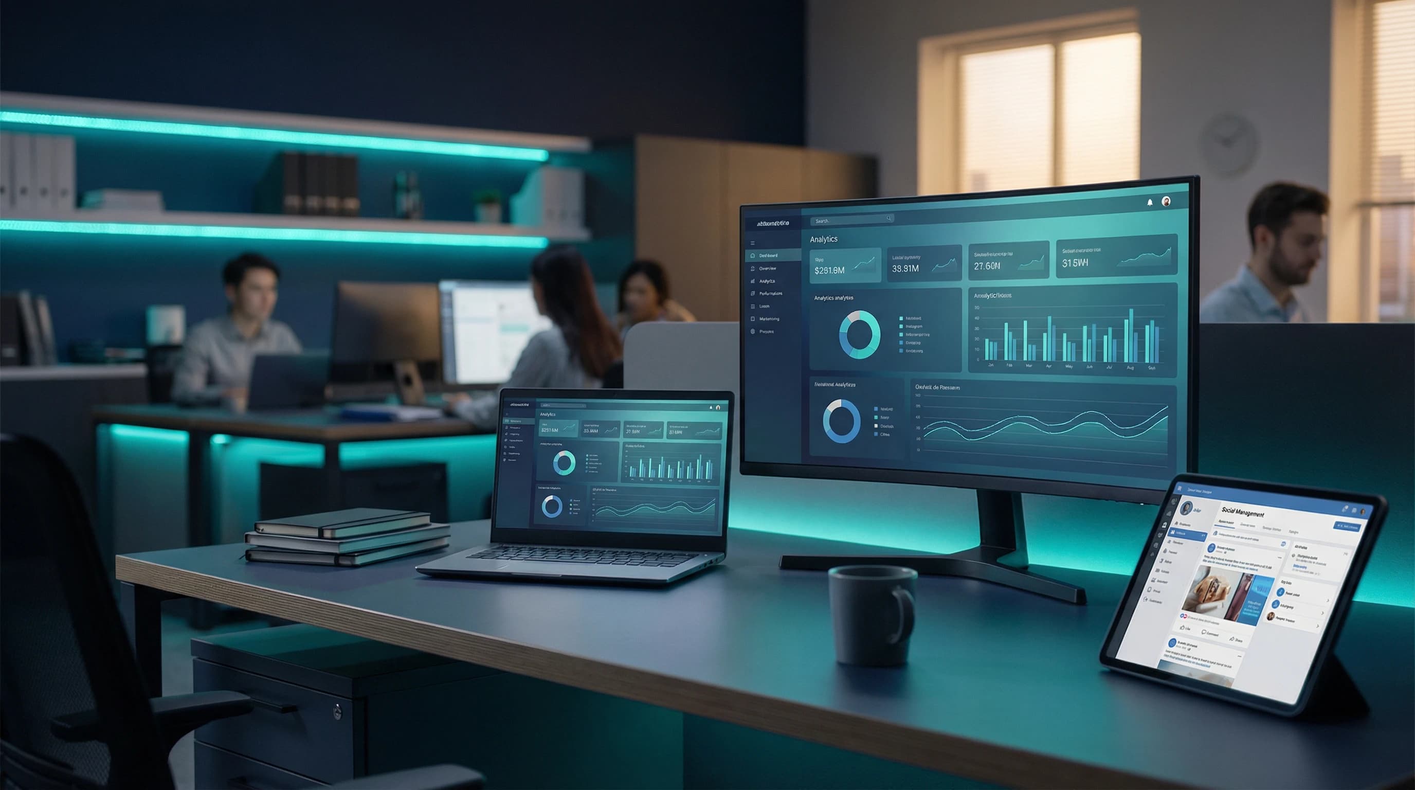 Digital Markedsføring | Komplett Guide → 10 Kanaler som Fungerer – illustrasjon | Visionmedia