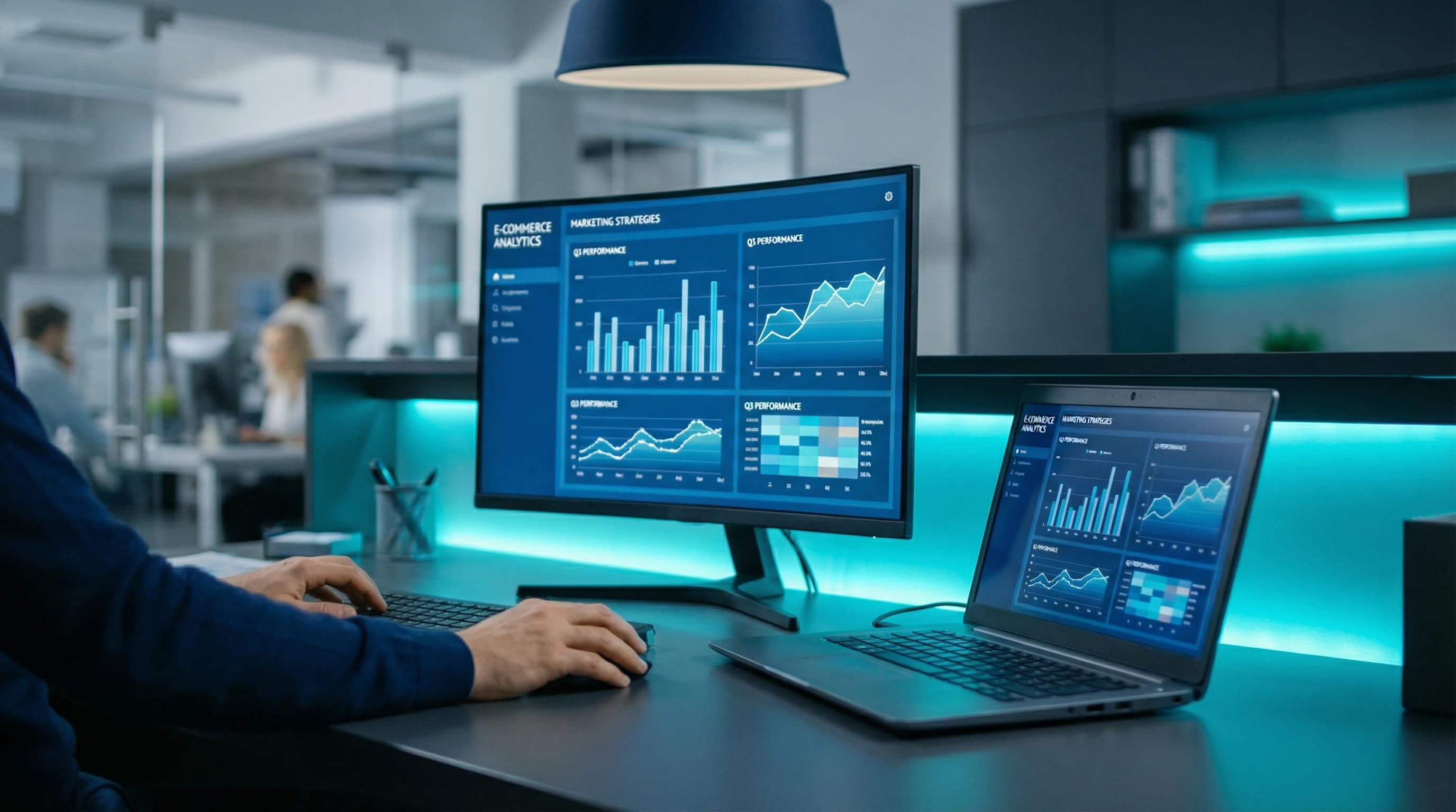 E-handel Markedsføring - Slik Øker Du Salget Online – illustrasjon | Visionmedia
