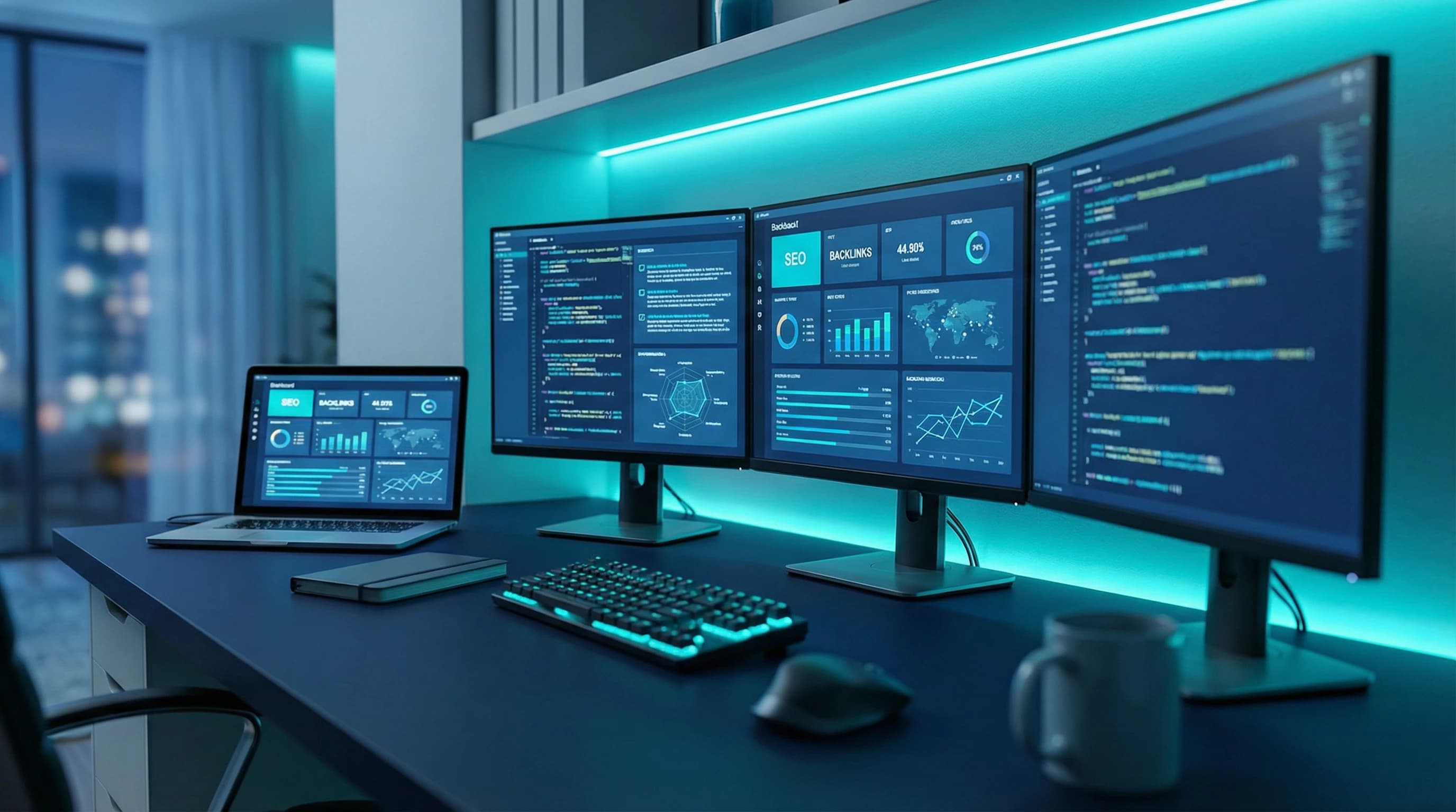 Hva Er Backlinks? Komplett Guide til Lenker og SEO – illustrasjon | Visionmedia