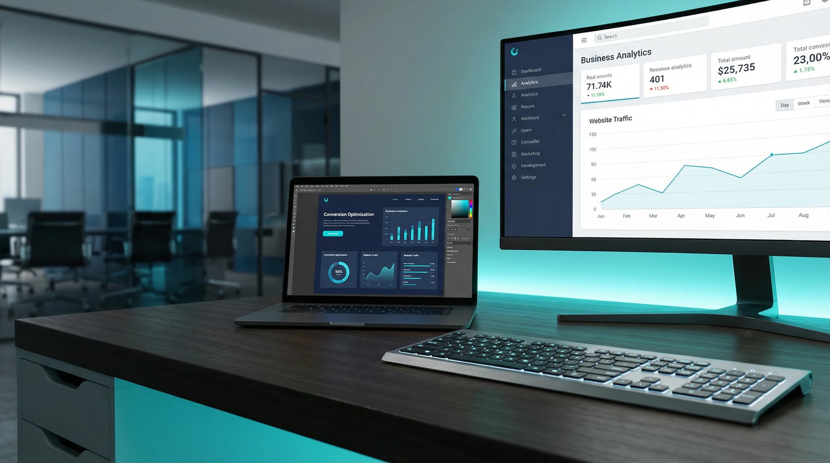 Nettside for Bedrift: Slik Får Du En Profesjonell Nettside som Konverterer – illustrasjon | Visionmedia