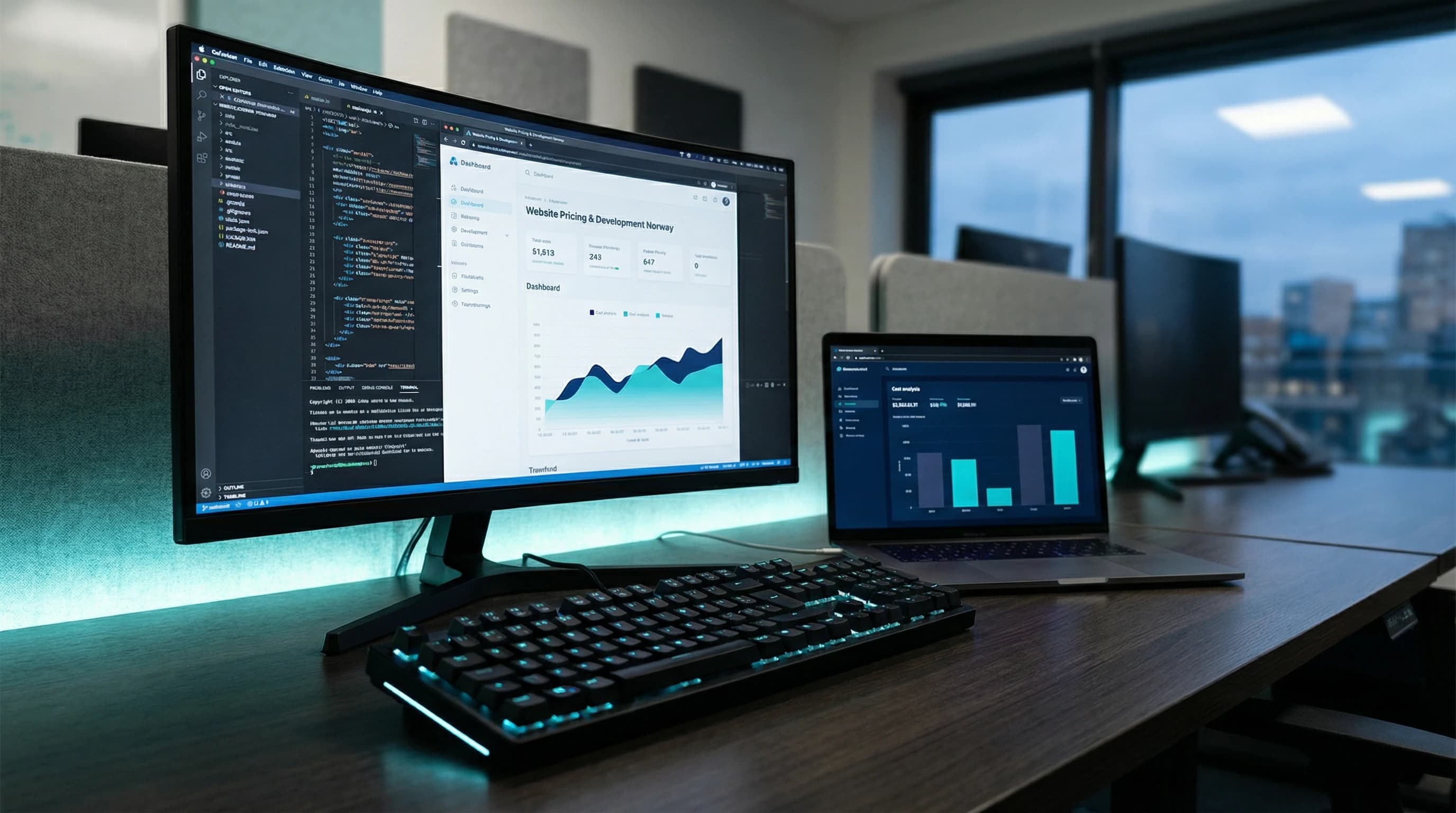 Nettside Pris Norge: Hva Koster en Nettside? [Komplett Guide] – illustrasjon | Visionmedia