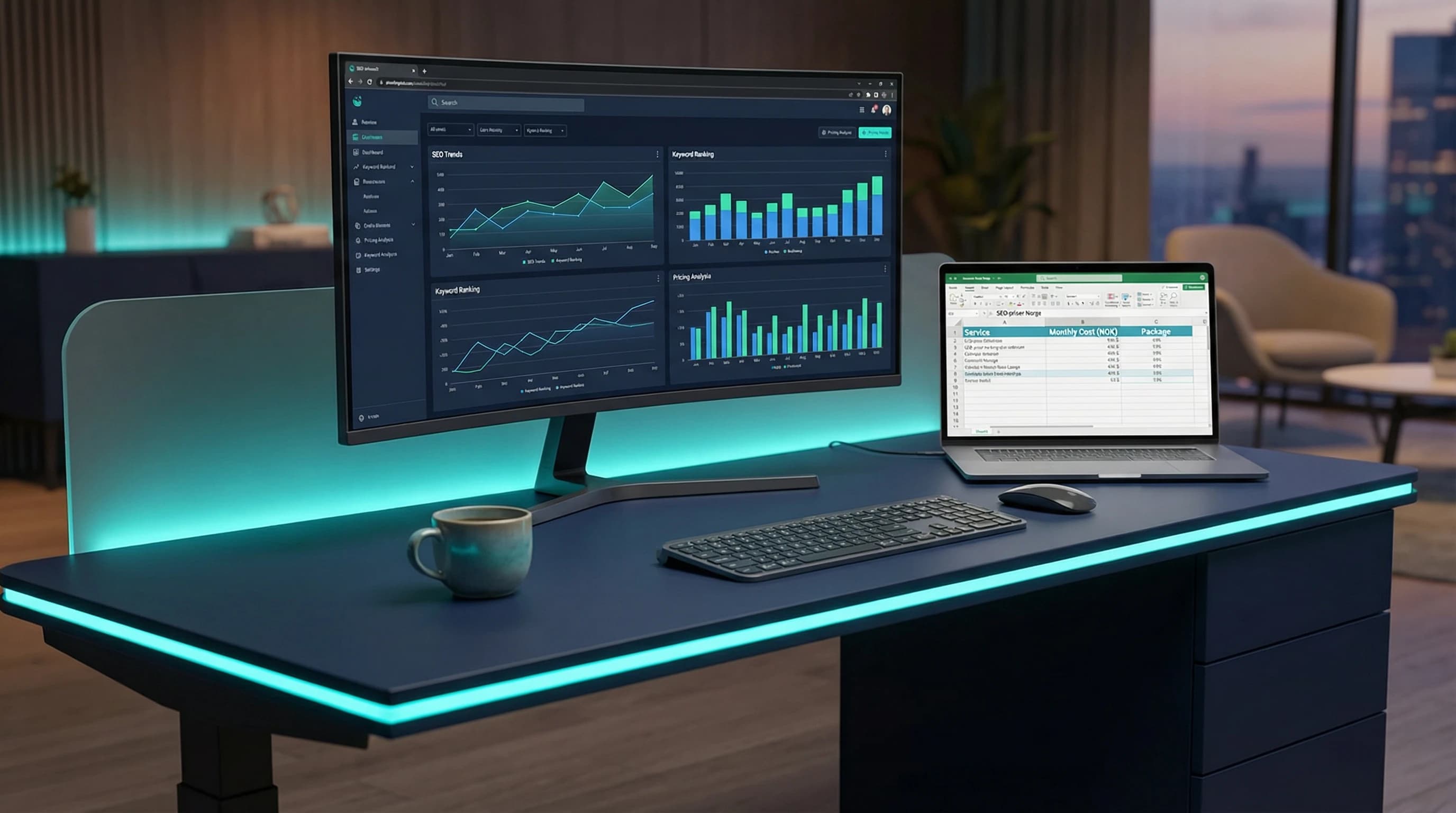 SEO-priser Norge | Hva Koster SEO? Komplett Guide – illustrasjon | Visionmedia