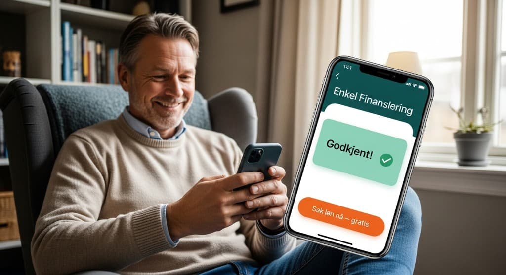 Fornøyd kunde med godkjent lån via Enkel Finansiering
