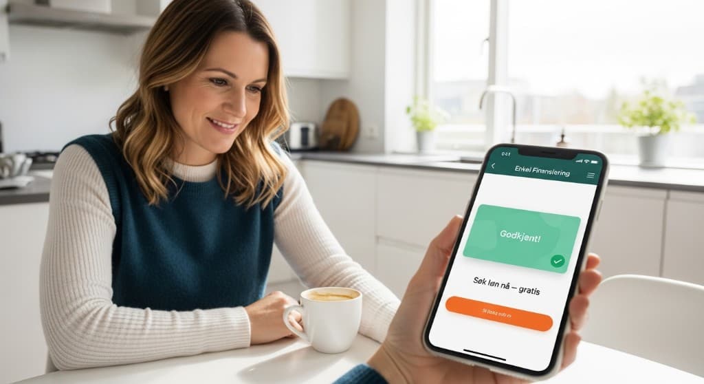 Enkel søknadsprosess — billån godkjent på minutter
