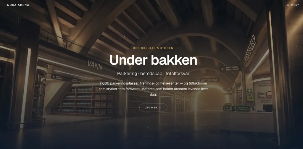 Under bakken — parkering, beredskap og totalforsvar